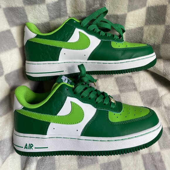 Nike Air Force 1 Low Shamrock St Patrick's Day (2021) - Picture 1 of 10